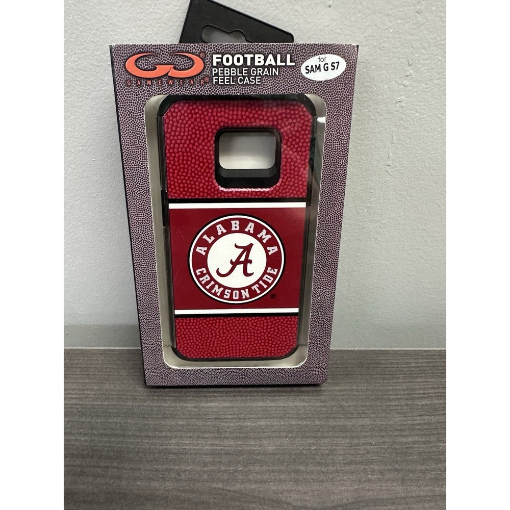 Gamewear NCAA Alabama Crimson Tide Football Pebble Samsung Galaxy S7 Edge Case